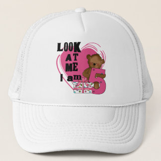 Teddy Bear I'm 5 Birthday T-shirts and Gifts Trucker Hat