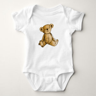 Teddy Bear image for Infant-Creeper Baby Bodysuit