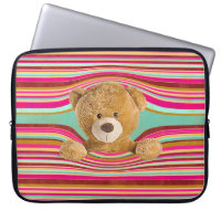 Teddy Bear In Stripes 