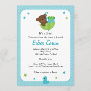 Teddy Bear Invitation