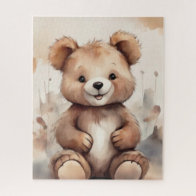 Teddy Bear Jigsaw Puzzle (Vertical)