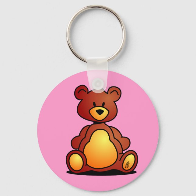 Teddy Bear Key Ring (Front)