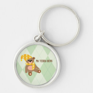Teddy bear key ring