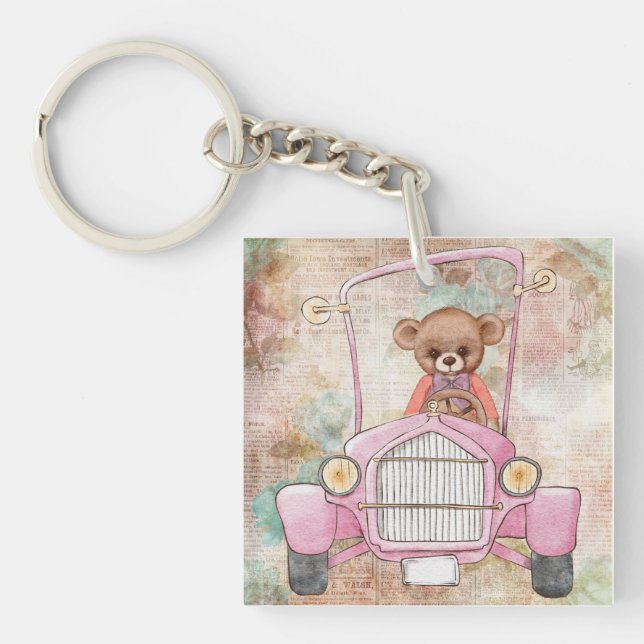 Teddy Bear Keychain (Front)