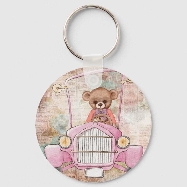 Teddy Bear Keychain (Front)