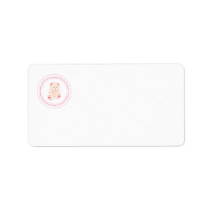 Teddy Bear Label