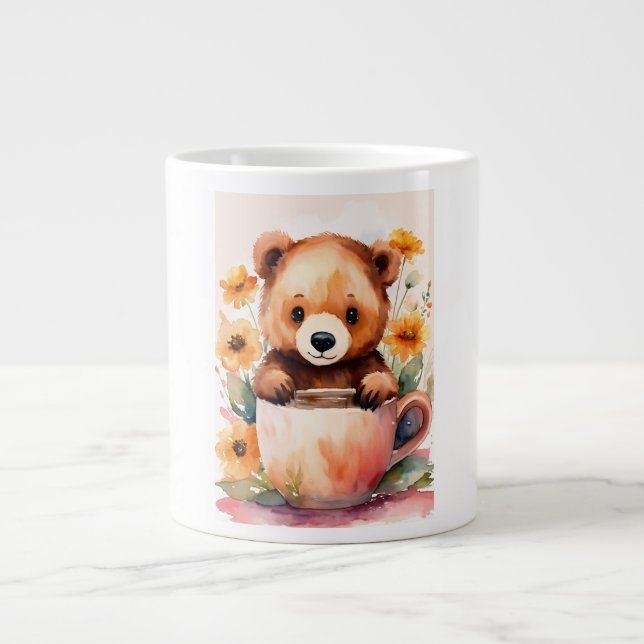 Teddy bear large coffee mug (Front)