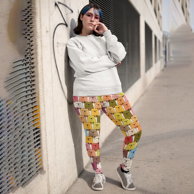 Teddy Bear Leggings (Creator Uploaded)
