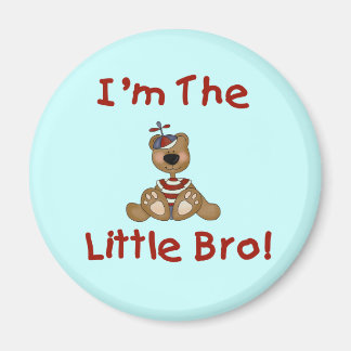 Teddy Bear Little Bro Tshirts and Gifts Magnet