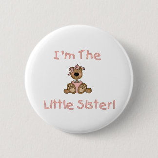 Teddy Bear Little Sister 6 Cm Round Badge