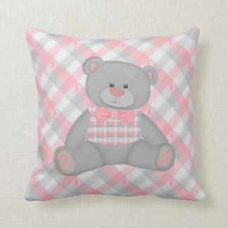 Teddy Bear Live Laugh Love Survivors Pillow