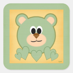 Teddy Bear Love Sticker
