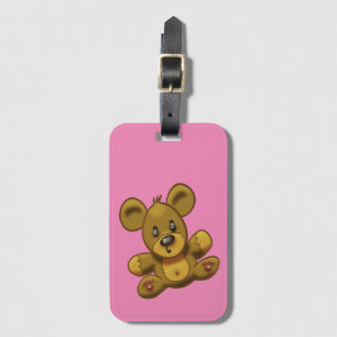 Teddy Bear Luggage Tag