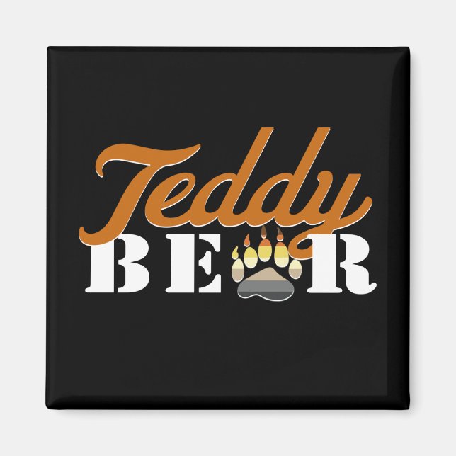 Teddy Bear Magnet (Front)