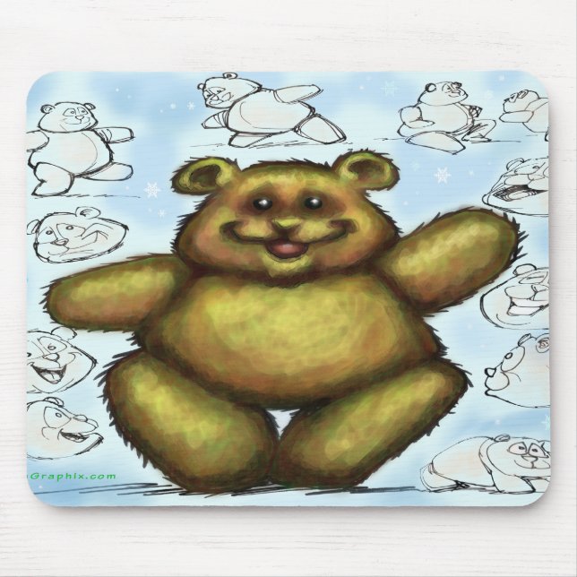 Teddy Bear Mouse Pad (Front)