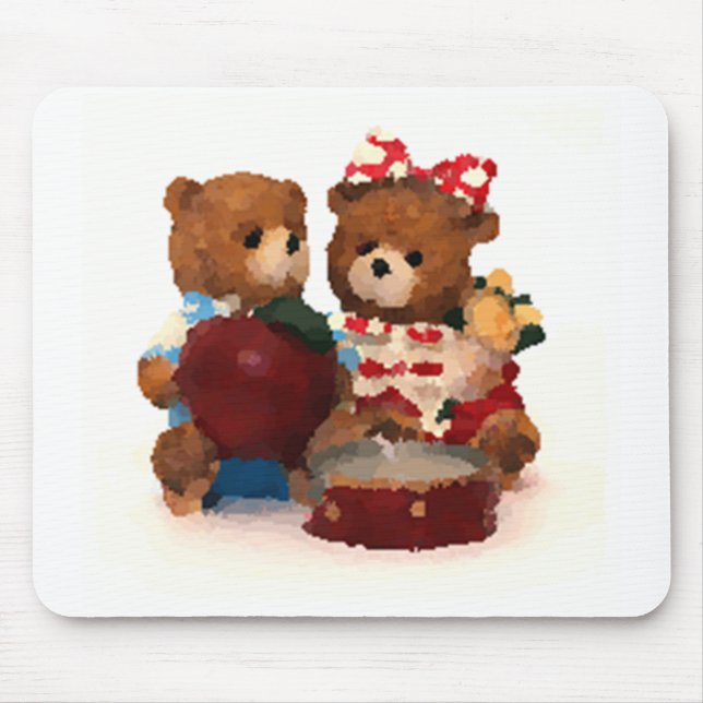 Teddy bear mouse pad (Front)
