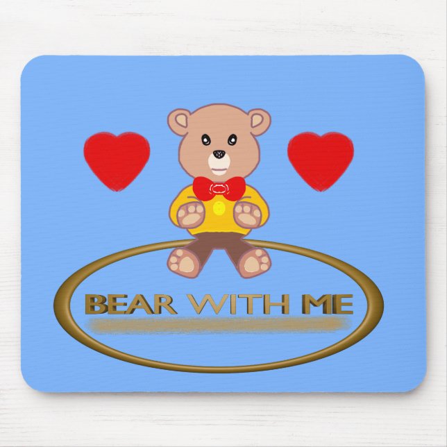 Teddy Bear  Mouse Pad (Front)