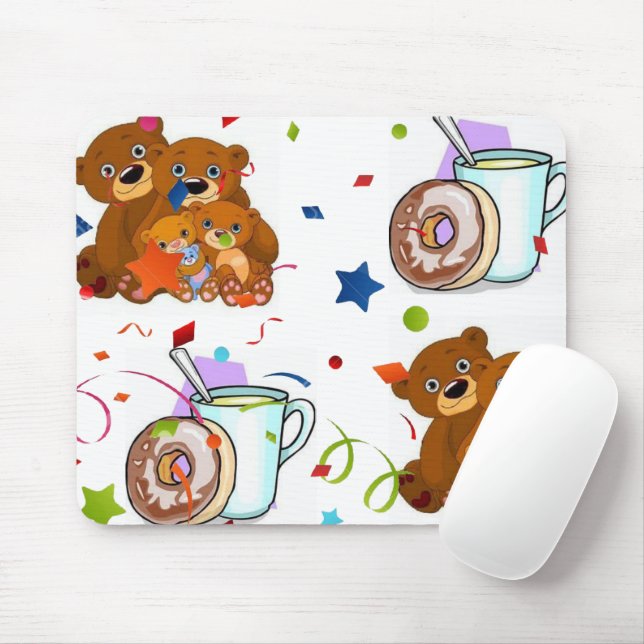 Teddy Bear Mouse Pad! Pad (With Mouse)