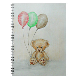teddy bear notebook