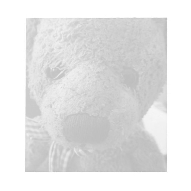 Teddy Bear Notepad (Front)