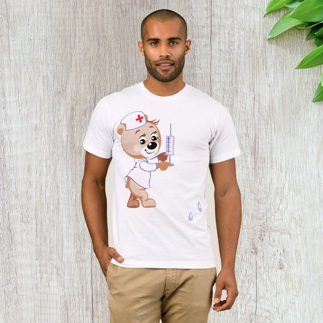 Teddy Bear Nurse Mens T-Shirt (Creator Uploaded)