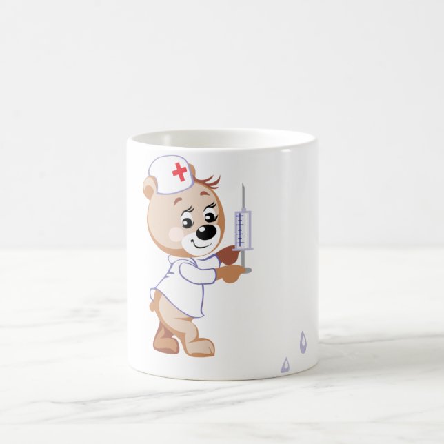 Teddy Bear Nurse Mug (Center)