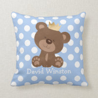 Teddy Bear Nursery Decor Baby Boy Personalised