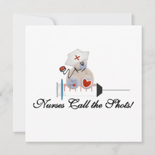 Teddy Bear Nurses Call the Shots T-shirts and Gift