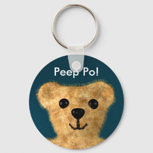 Teddy Bear (Peep po!) Key Ring