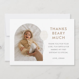 Teddy Bear Picnic Thank You Card