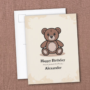 Teddy Bear Postcard