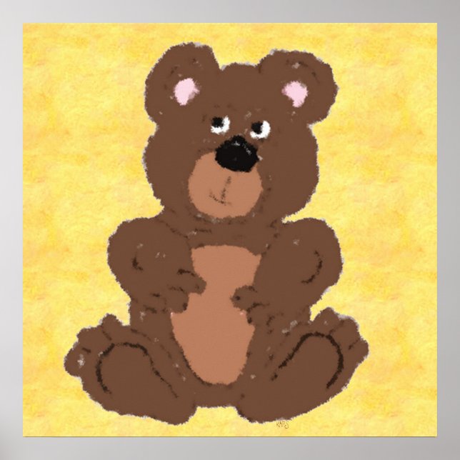 Teddy Bear Poster (Front)