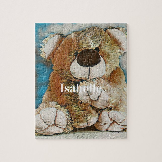 Teddy Bear Puzzle - HAMbWG (Vertical)