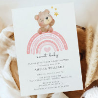 Teddy Bear Rainbow Baby Shower