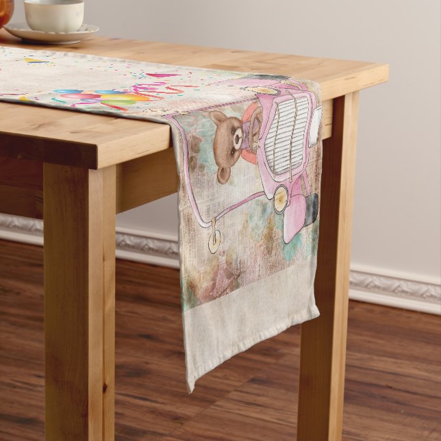 Teddy Bear Table Runner (In Situ)