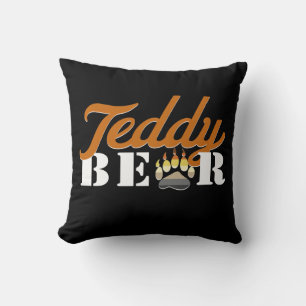 Teddy Bear Throw Pillow