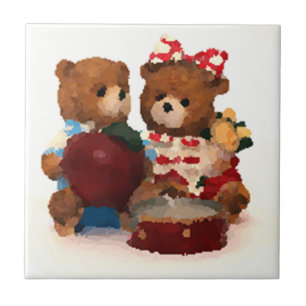 Teddy bear tile