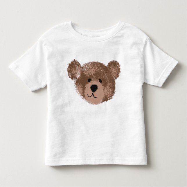 Teddy Bear Toddler T-Shirt (Front)