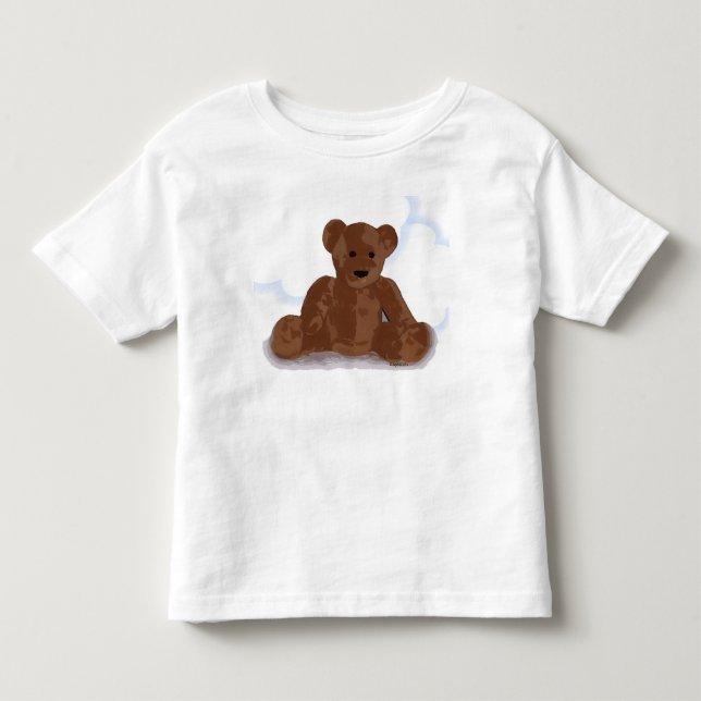 Teddy Bear Toddler T-Shirt (Front)