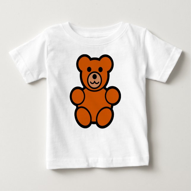 teddy bear, toy, cute baby T-Shirt (Front)