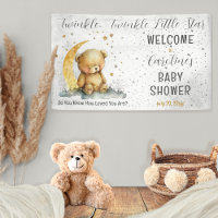 Teddy Bear Twinkle Twinkle Little Star Baby Shower
