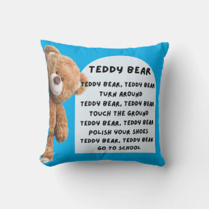 Teddy Bear Twirl Cushion