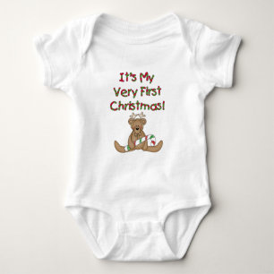 Teddy Bear Very 1st Christmas Tshirts and Gifts