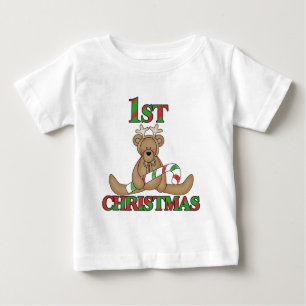 Teddy Bear Very 1st Christmas Tshirts and Gifts