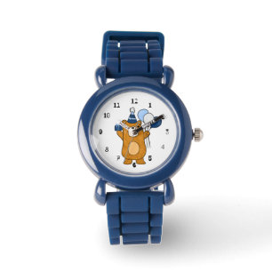 Teddy bear watch