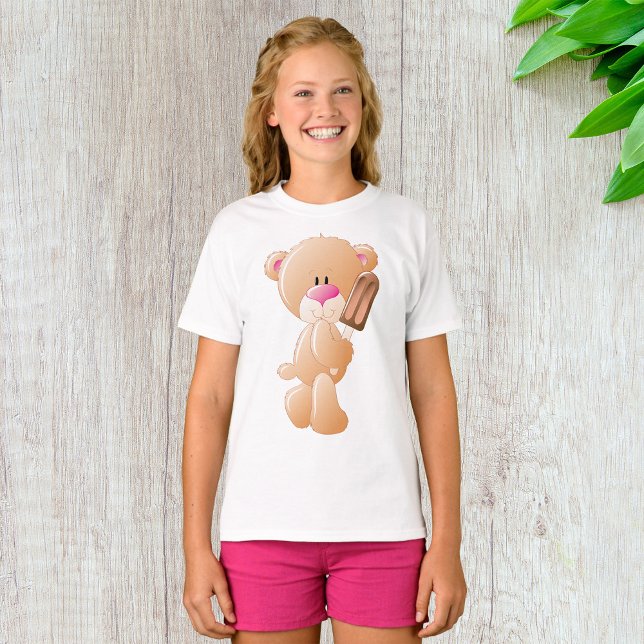 Teddy Bear With An Ice Block T-Shirt (Creator Uploaded)