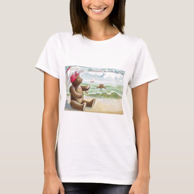 Teddy Bears at the Shore T-Shirt (Front)