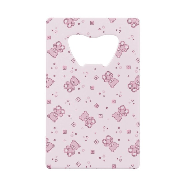 Teddy bears background Pink (Front)