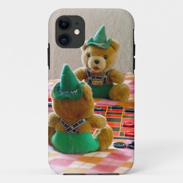 Teddy Bears Case-Mate iPhone Case (Back)