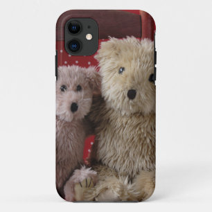 teddy bears in a chair iPhone 5 barely there Case-Mate iPhone Case
